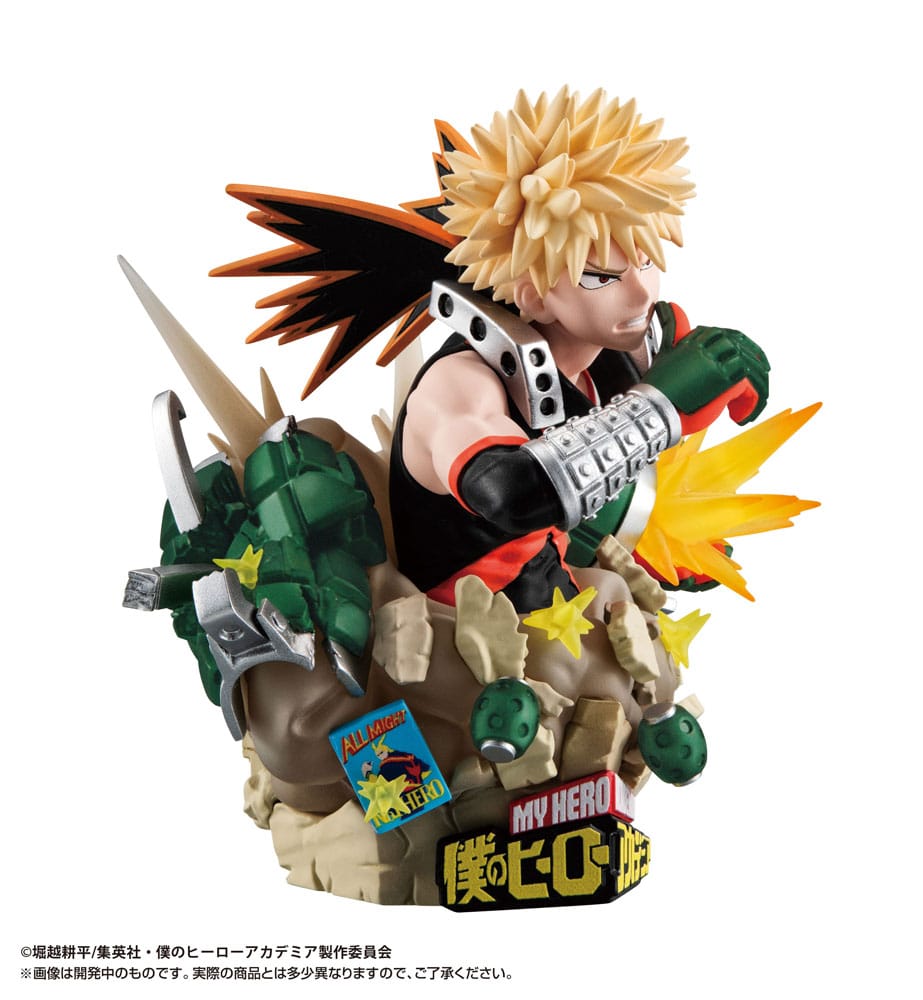 My Hero Academia Petitrama EX Series Sammelfiguren 3er-Pack Type-Decision Set 9 cm Minifiguren Yokina