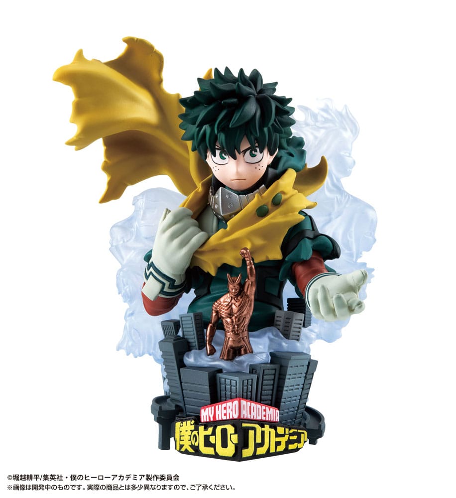 My Hero Academia Petitrama EX Series Sammelfiguren 3er-Pack Type-Decision Set 9 cm Minifiguren Yokina