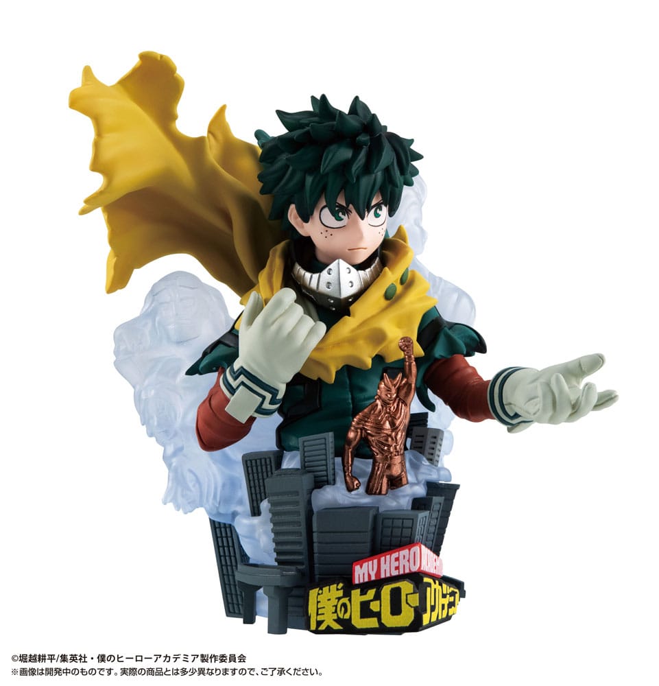 My Hero Academia Petitrama EX Series Sammelfiguren 3er-Pack Type-Decision Set 9 cm Minifiguren Yokina