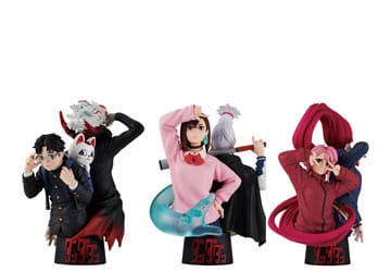 Dandadan Petitrama EX Series Sammelfiguren 3er-Pack Set 9 cm Minifiguren Yokina