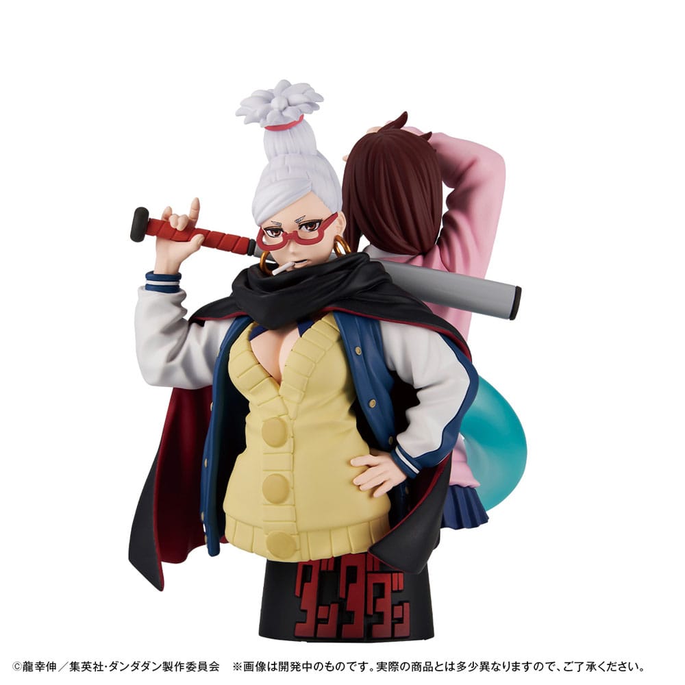 Dandadan Petitrama EX Series Sammelfiguren 3er-Pack Set 9 cm (with gift) Minifiguren Yokina