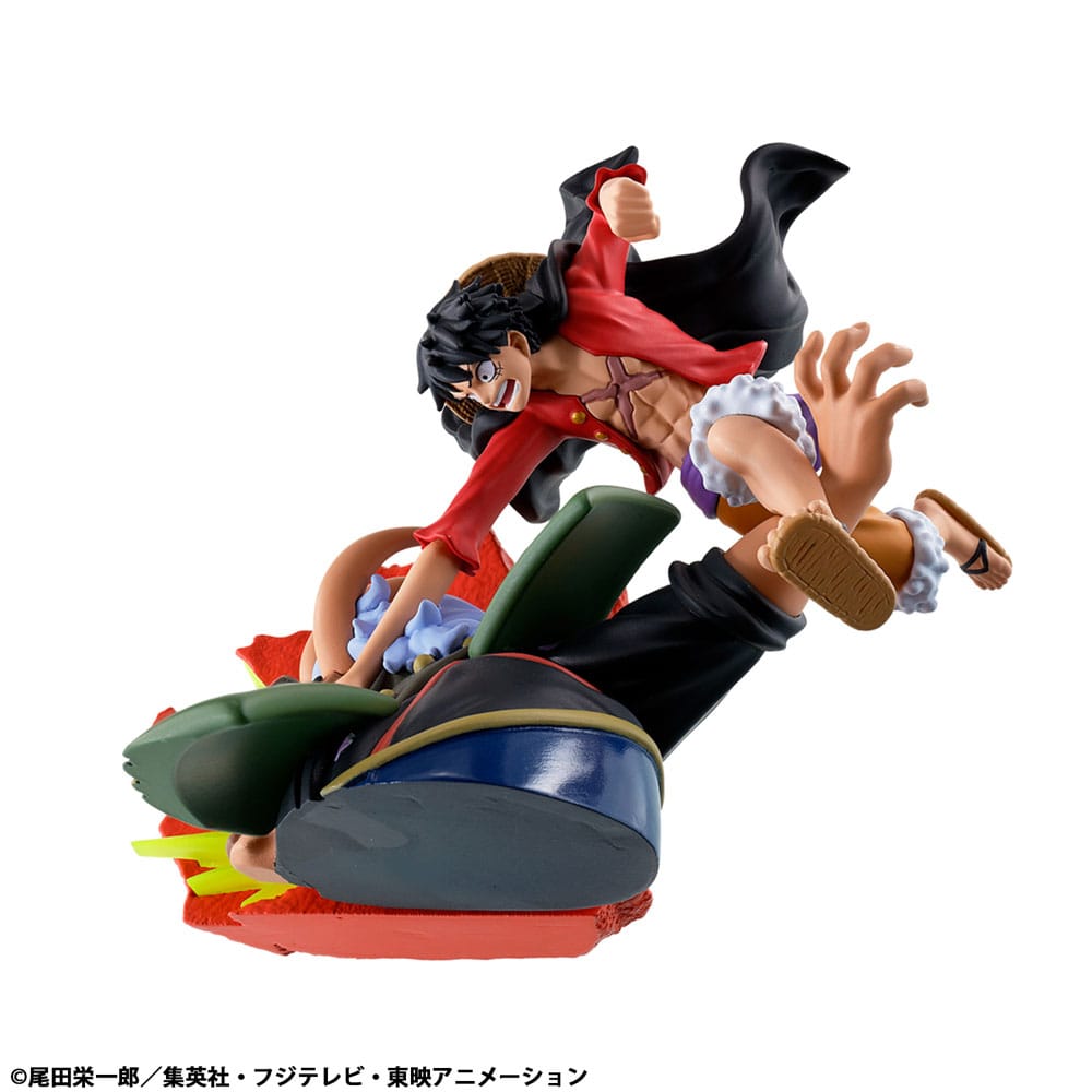 One Piece Petitrama PVC Mini-Statue Logbox Re Birth Wano Kuni Vol. 1 Set 9 cm Minifiguren Yokina