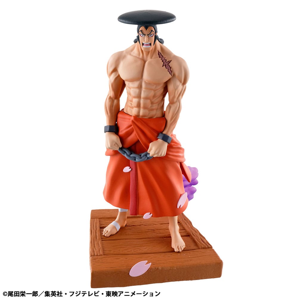 One Piece Petitrama PVC Mini-Statue Logbox Re Birth Wano Kuni Vol. 1 Set 9 cm Minifiguren Yokina