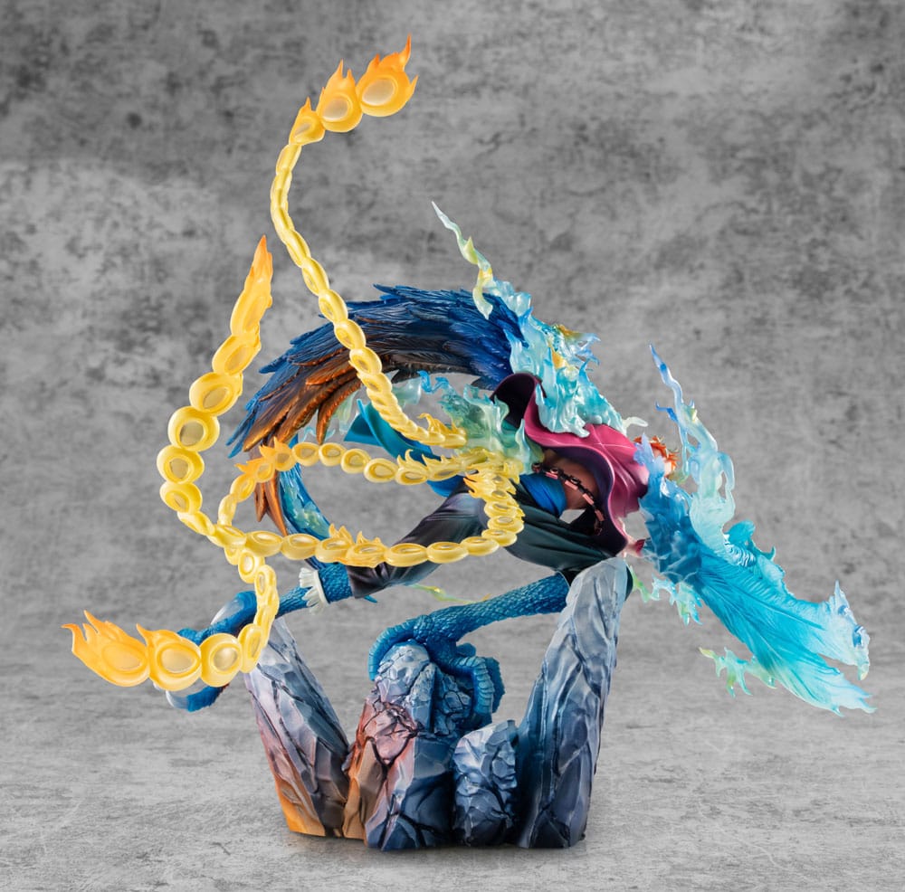 One Piece P.O.P MAS Maximum PVC Statue Marco the Phoenix Leader of 1st group of Whitebeard Pirates 32 cm Prizefiguren Yokina