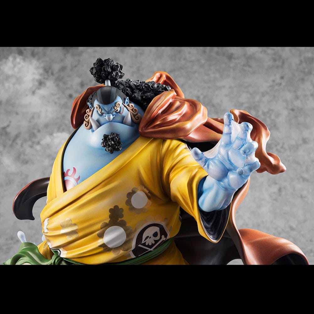 One Piece Portrait Of Pirates SA-MAXIMUM PVC Statue Knight of the Sea Jimbei Limited Reprint 25 cm Prizefiguren Yokina