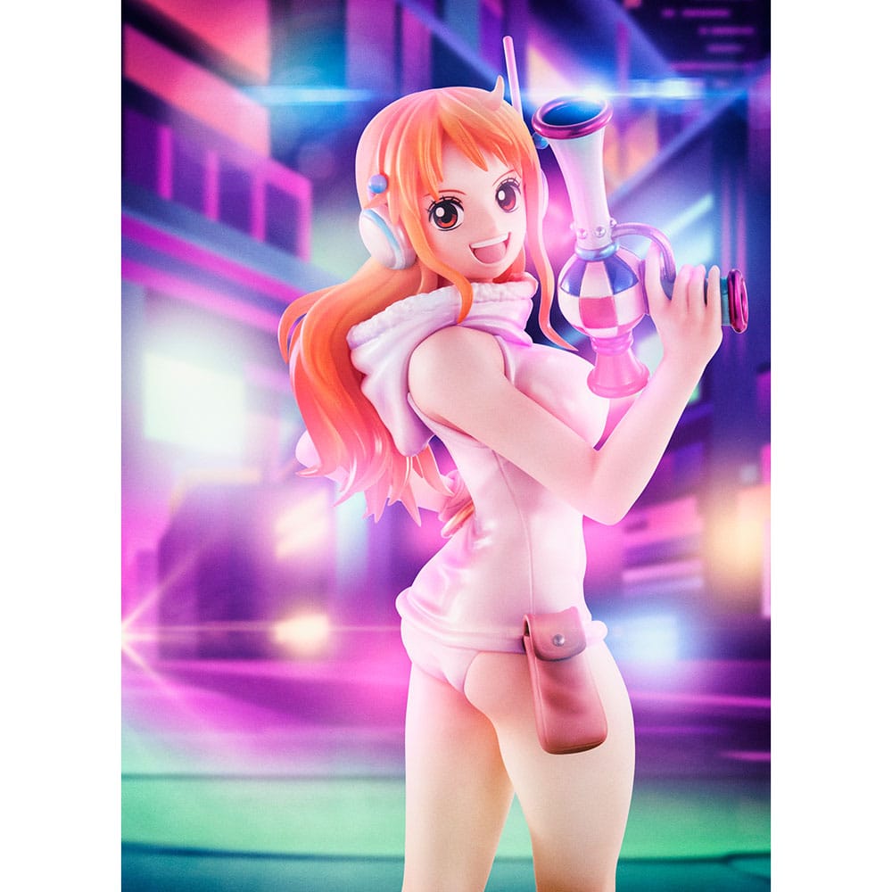 One Piece Portrait Of Pirates PVC Statue Nami Evolutionary History 25 cm Prizefiguren Yokina