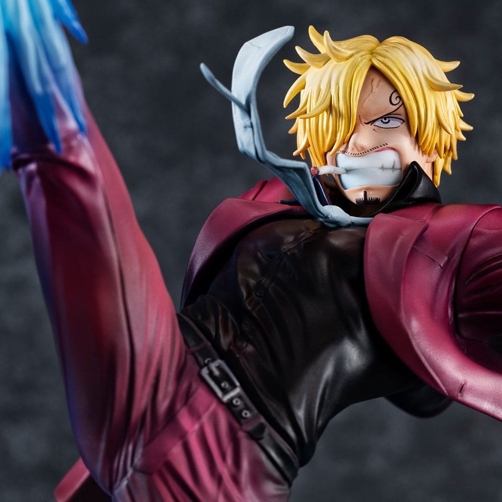 One Piece Portrait Of Pirates K-MAXIMUM PVC Statue Sanji 30 cm Prizefiguren Yokina