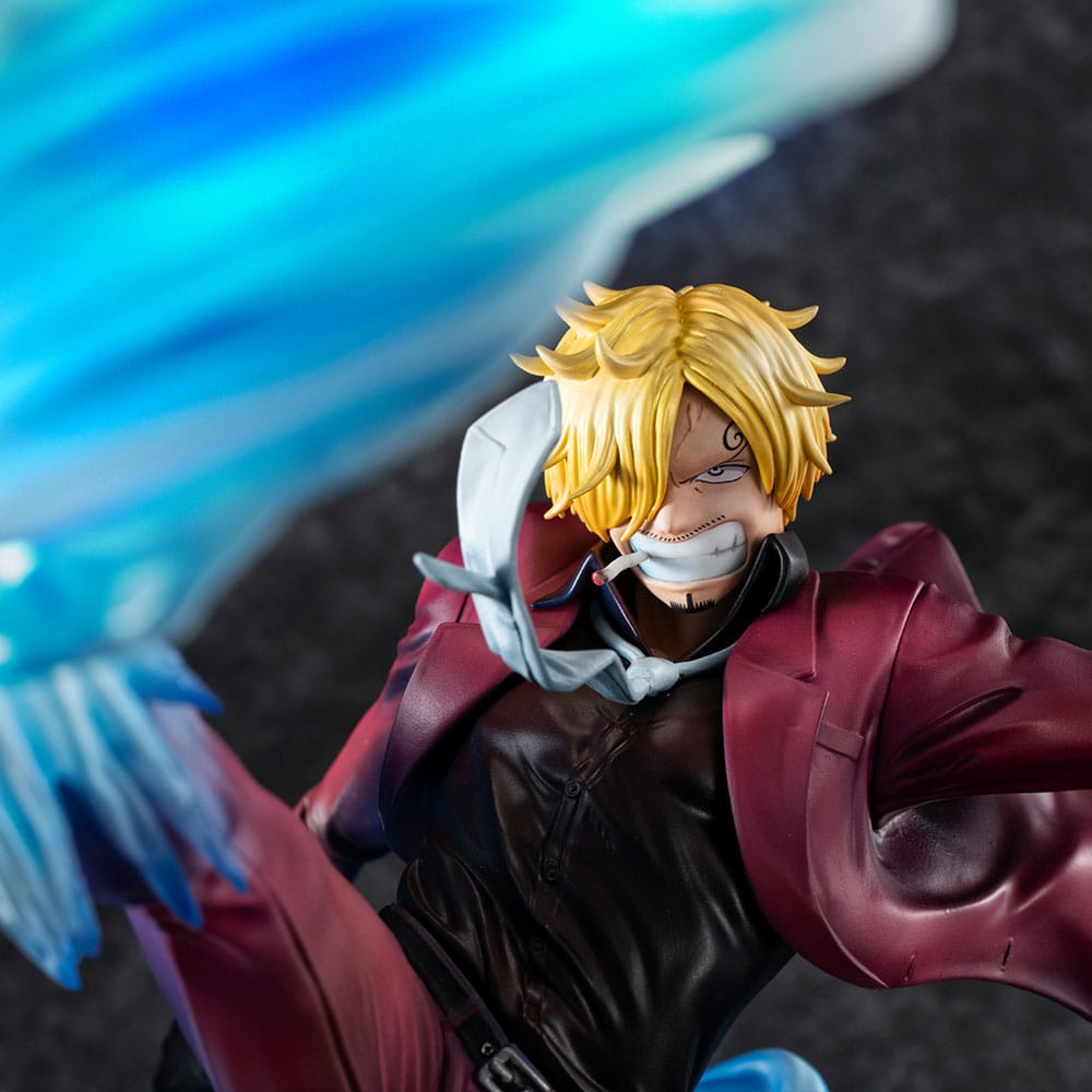 One Piece Portrait Of Pirates K-MAXIMUM PVC Statue Sanji 30 cm Prizefiguren Yokina
