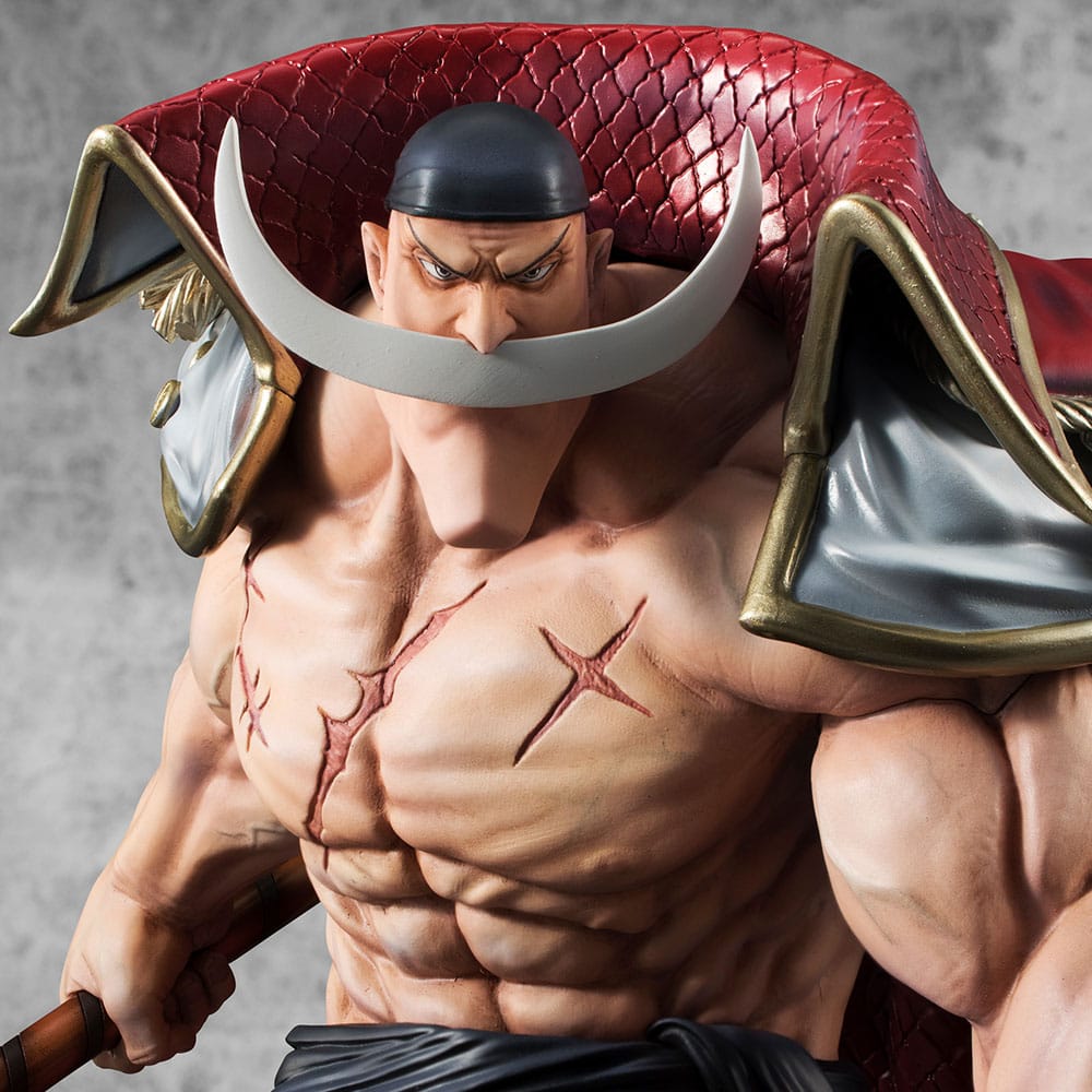 One Piece P.O.P PVC Statue NEO-Maximum White Beard Edward Newgate Super Limited Reprint Ver. 30 cm Prizefiguren Yokina