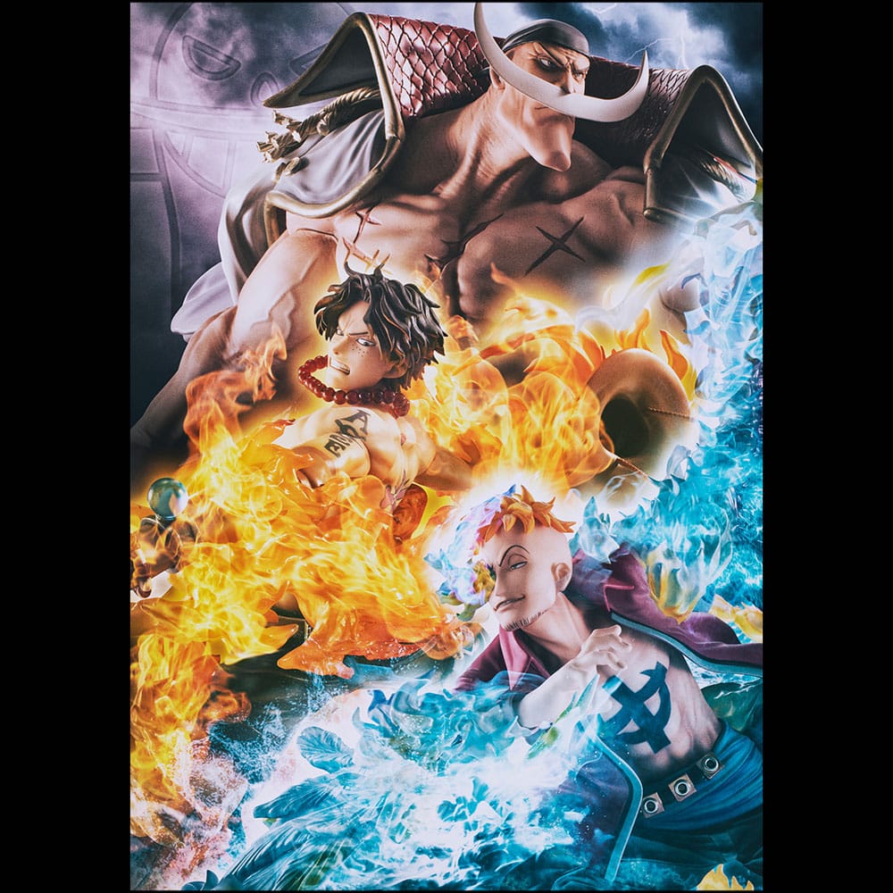 One Piece P.O.P PVC Statue NEO-Maximum White Beard Edward Newgate Super Limited Reprint Ver. 30 cm Prizefiguren Yokina