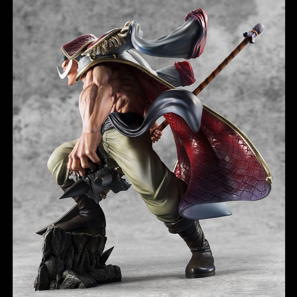 One Piece P.O.P PVC Statue NEO-Maximum White Beard Edward Newgate Super Limited Reprint Ver. 30 cm Prizefiguren Yokina