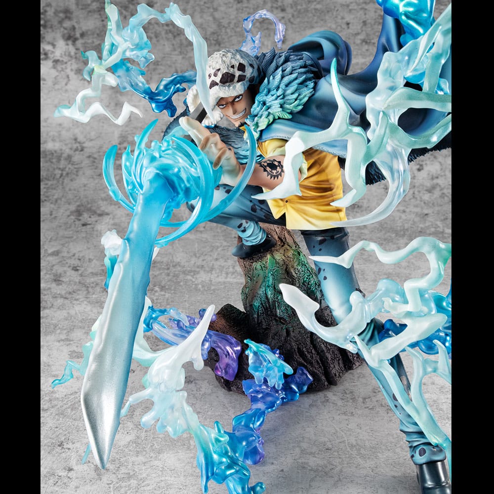 One Piece Portrait Of Pirates WA-MAXIMUM PVC Statue Trafalgar Law The Surgeon of Death Awaken Ver. 27 cm Prizefiguren Yokina
