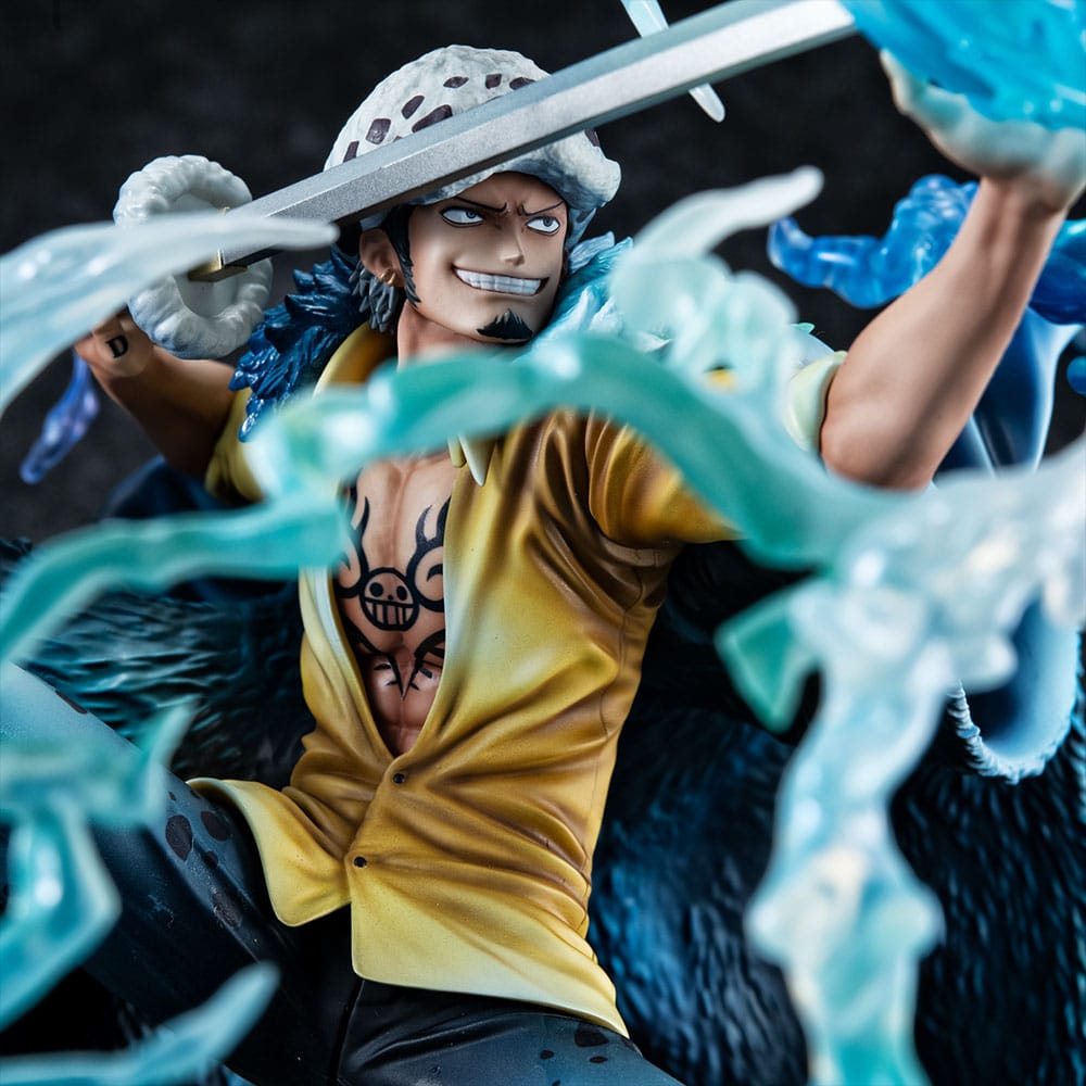 One Piece Portrait Of Pirates WA-MAXIMUM PVC Statue Trafalgar Law The Surgeon of Death Awaken Ver. 27 cm Prizefiguren Yokina