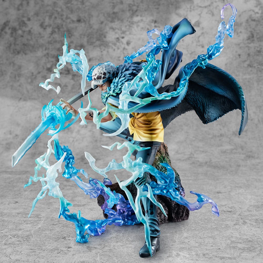 One Piece Portrait Of Pirates WA-MAXIMUM PVC Statue Trafalgar Law The Surgeon of Death Awaken Ver. 27 cm Prizefiguren Yokina