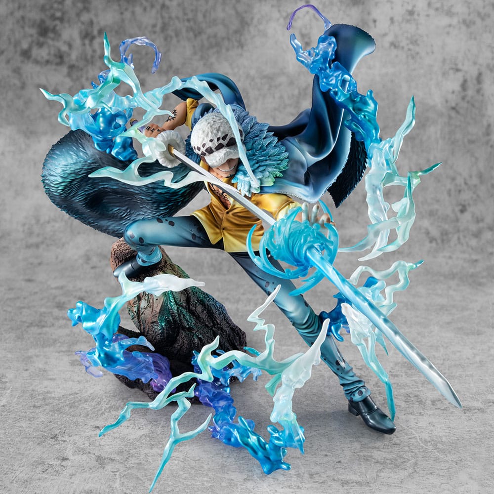 One Piece Portrait Of Pirates WA-MAXIMUM PVC Statue Trafalgar Law The Surgeon of Death Awaken Ver. 27 cm Prizefiguren Yokina