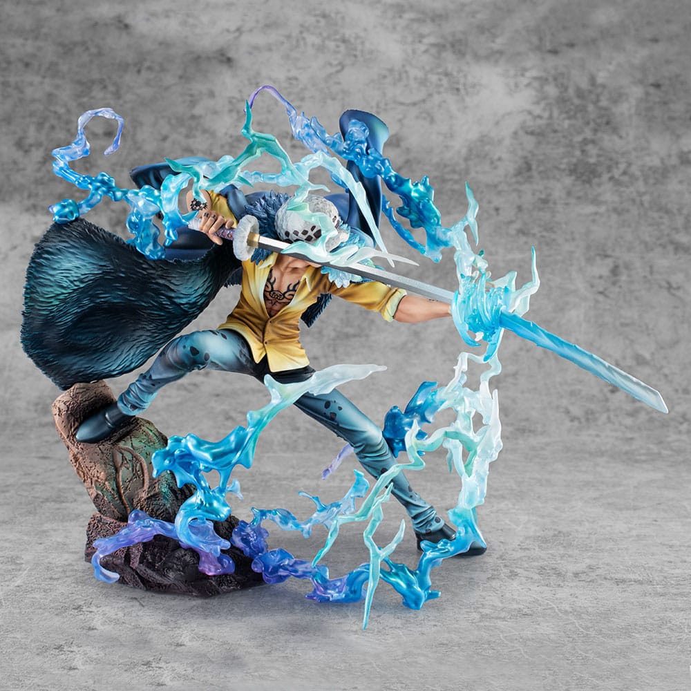 One Piece Portrait Of Pirates WA-MAXIMUM PVC Statue Trafalgar Law The Surgeon of Death Awaken Ver. 27 cm Prizefiguren Yokina