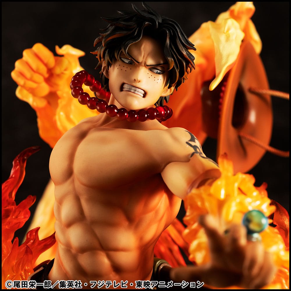 One Piece P.O.P PVC Statue NEO-Maximum Portgas D. Ace 15th Anniversary Super Limited Reprint Ver. 23 cm Prizefiguren Yokina