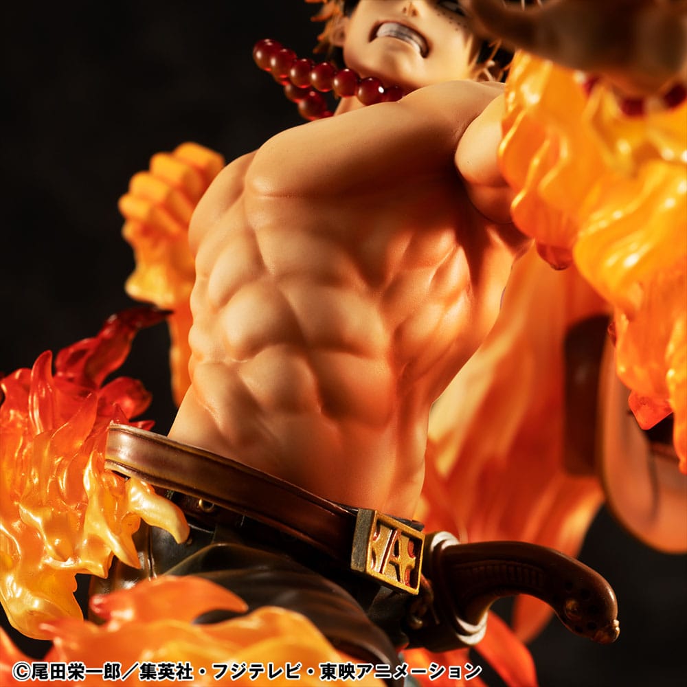 One Piece P.O.P PVC Statue NEO-Maximum Portgas D. Ace 15th Anniversary Super Limited Reprint Ver. 23 cm Prizefiguren Yokina