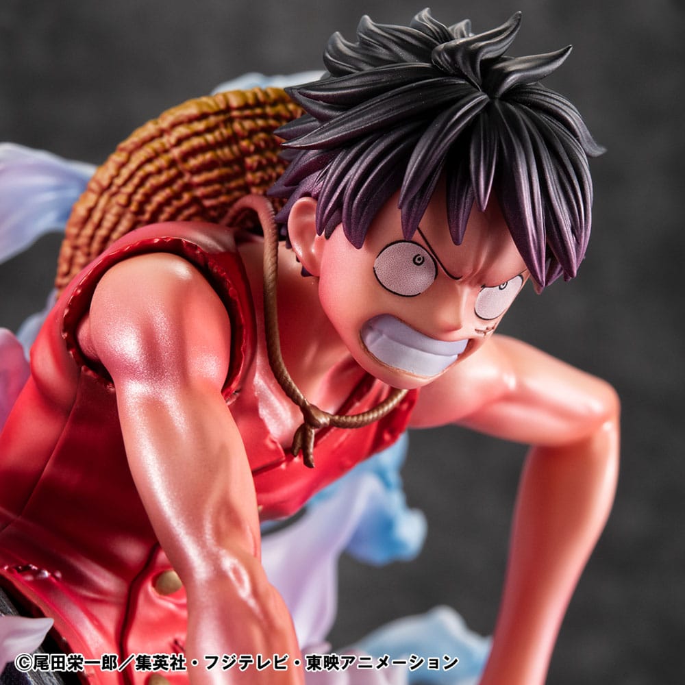 One Piece P.O.P PVC Statue Monkey D. Ruffy Gear 2 Limited Edition 19 cm Prizefiguren Yokina