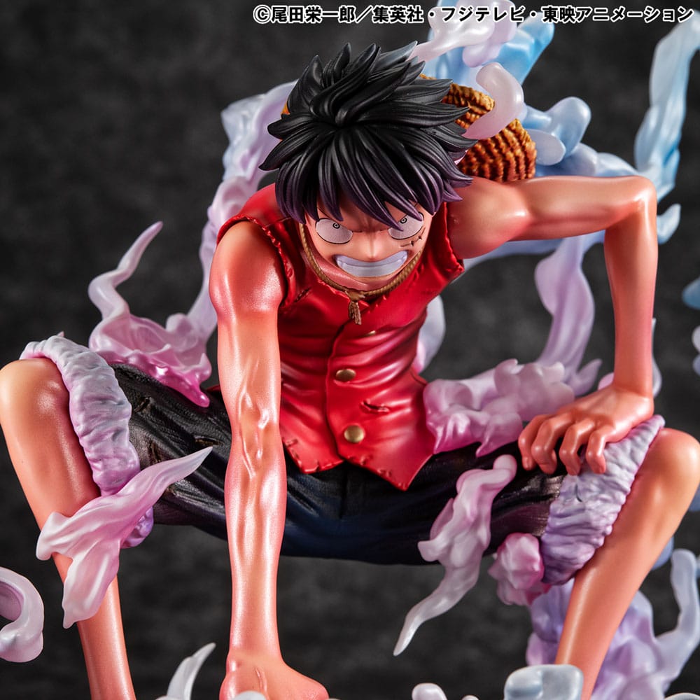 One Piece P.O.P PVC Statue Monkey D. Ruffy Gear 2 Limited Edition 19 cm Prizefiguren Yokina