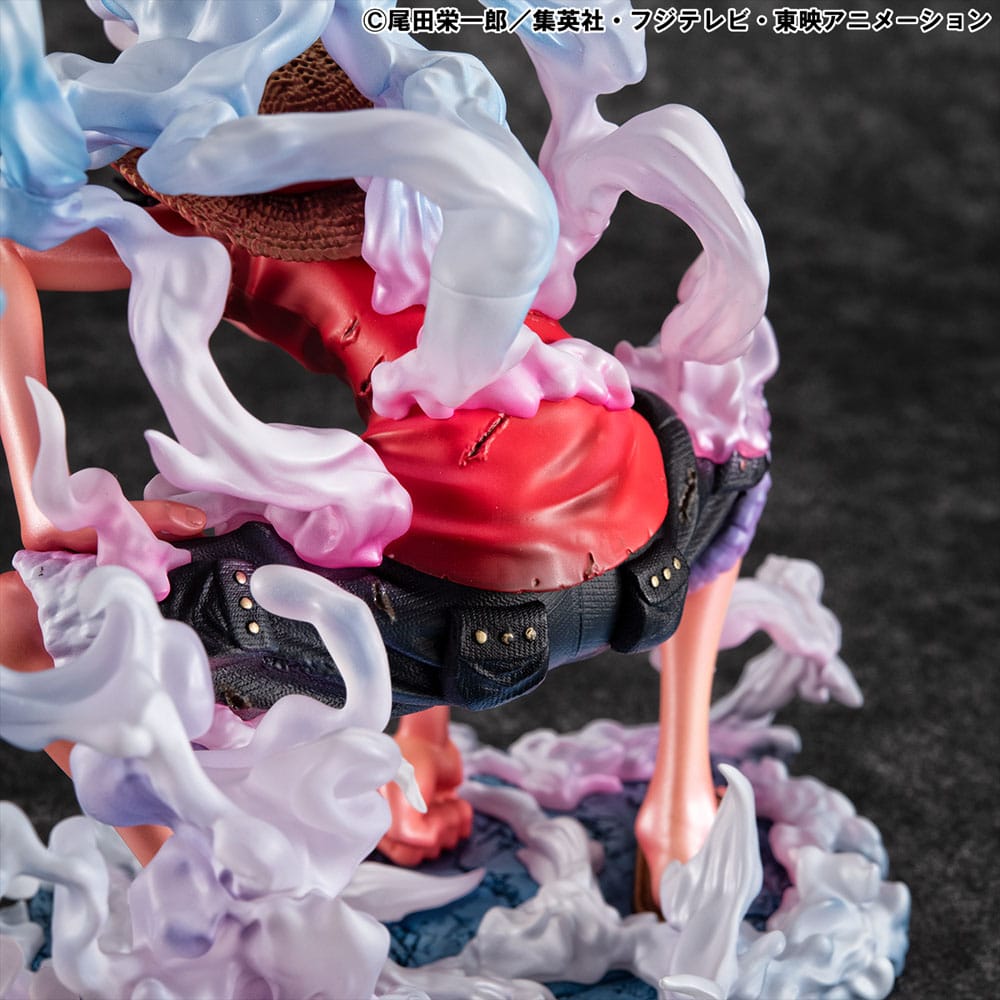 One Piece P.O.P PVC Statue Monkey D. Ruffy Gear 2 Limited Edition 19 cm Prizefiguren Yokina