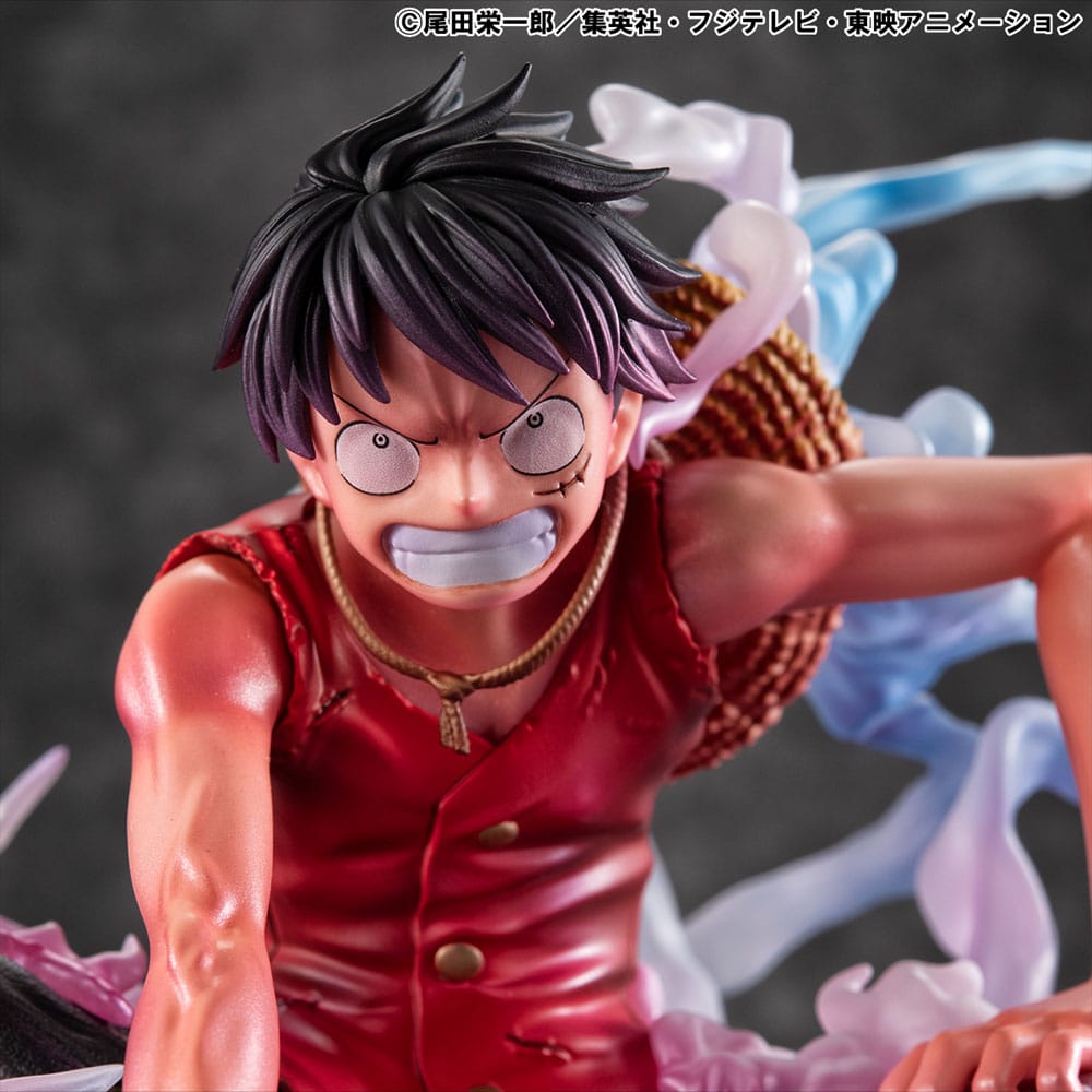 One Piece P.O.P PVC Statue Monkey D. Ruffy Gear 2 Limited Edition 19 cm Prizefiguren Yokina