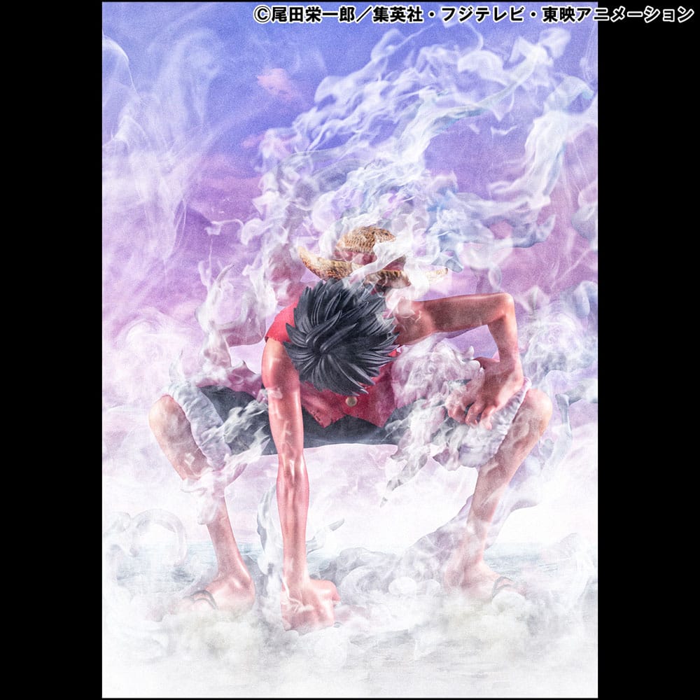 One Piece P.O.P PVC Statue Monkey D. Ruffy Gear 2 Limited Edition 19 cm Prizefiguren Yokina