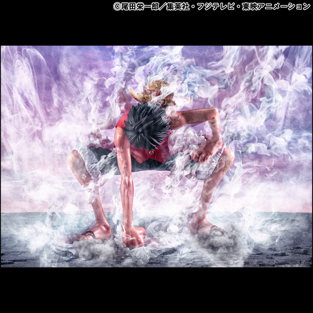 One Piece P.O.P PVC Statue Monkey D. Ruffy Gear 2 Limited Edition 19 cm Prizefiguren Yokina