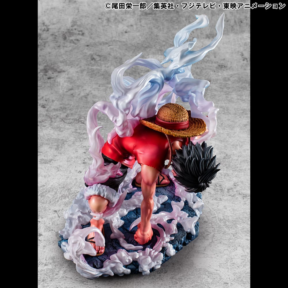 One Piece P.O.P PVC Statue Monkey D. Ruffy Gear 2 Limited Edition 19 cm Prizefiguren Yokina