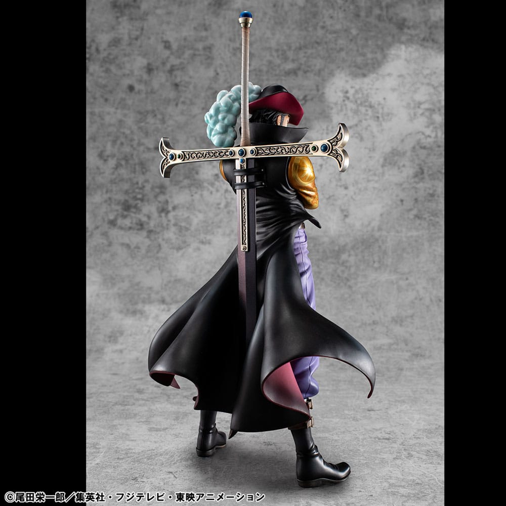 One Piece P.O.P SA-MAXIMUM PVC Statue Hawk Eye Dracule Mihawk Ver. R 29 cm Prizefiguren Yokina