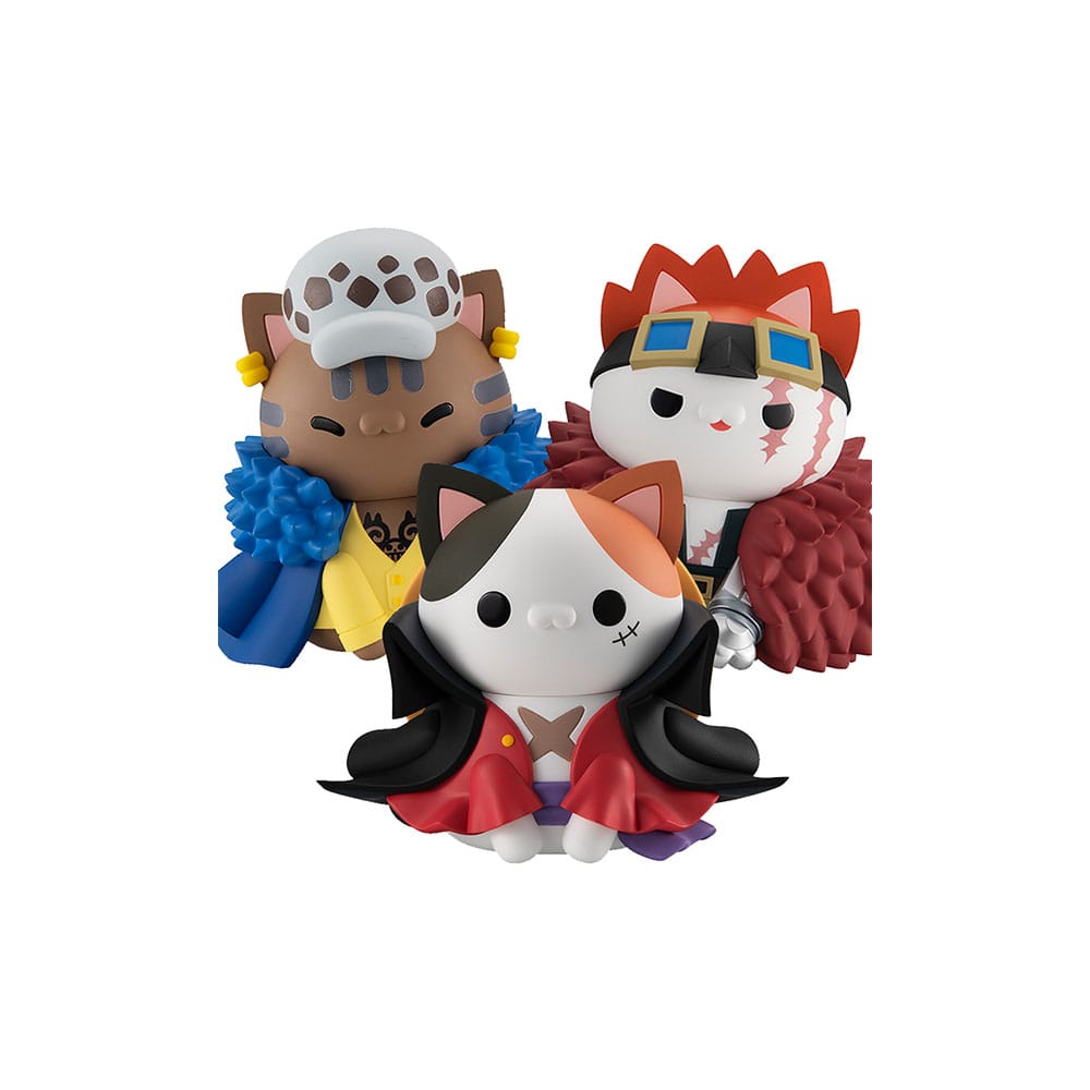 One Piece Nyanto! The Big One Piece Series Sammelfigur Trafalgar Law 10 cm Minifiguren Yokina
