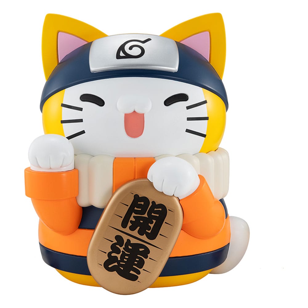 Naruto Shippuden Mega Cat Project Nyanto! The Big Nyaruto Series Sammelfigur Nyaruto Fortune Cats Giant Ver. 34 cm Prizefiguren Yokina