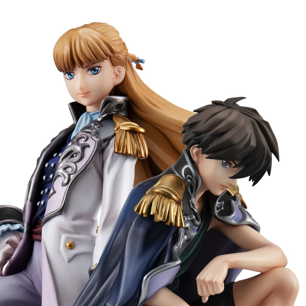Mobile Suit Gundam Wing Alpha x Omega PVC Statue 1/8 Heero Yuy & Relena Peacecraft Set 30th Anniversary Repaint Ver. 14 cm Scalefiguren Yokina