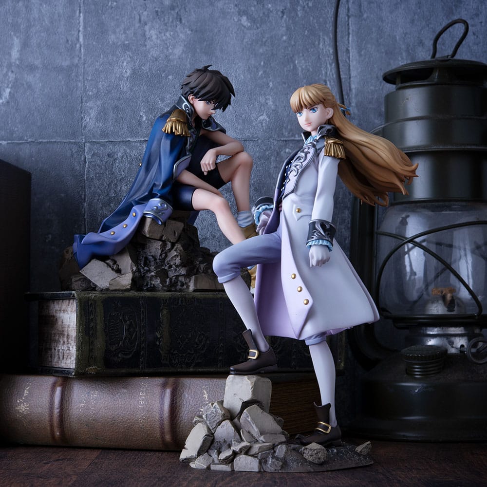 Mobile Suit Gundam Wing Alpha x Omega PVC Statue 1/8 Heero Yuy & Relena Peacecraft Set 30th Anniversary Repaint Ver. 14 cm Scalefiguren Yokina