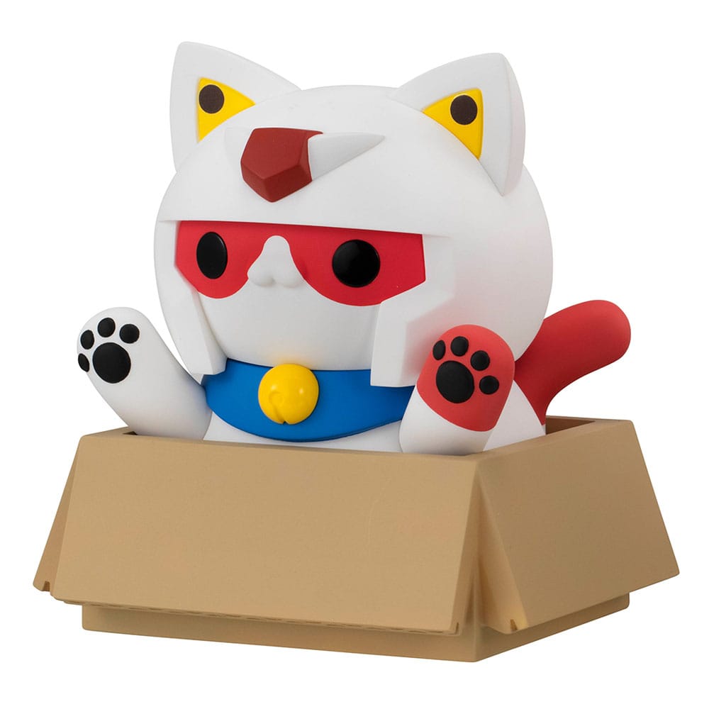 Mobile Suit Gundam Mega Cat Project Nyanto! The Big Nyandam Series Sammelfigur Gundam 13 cm Minifiguren Yokina