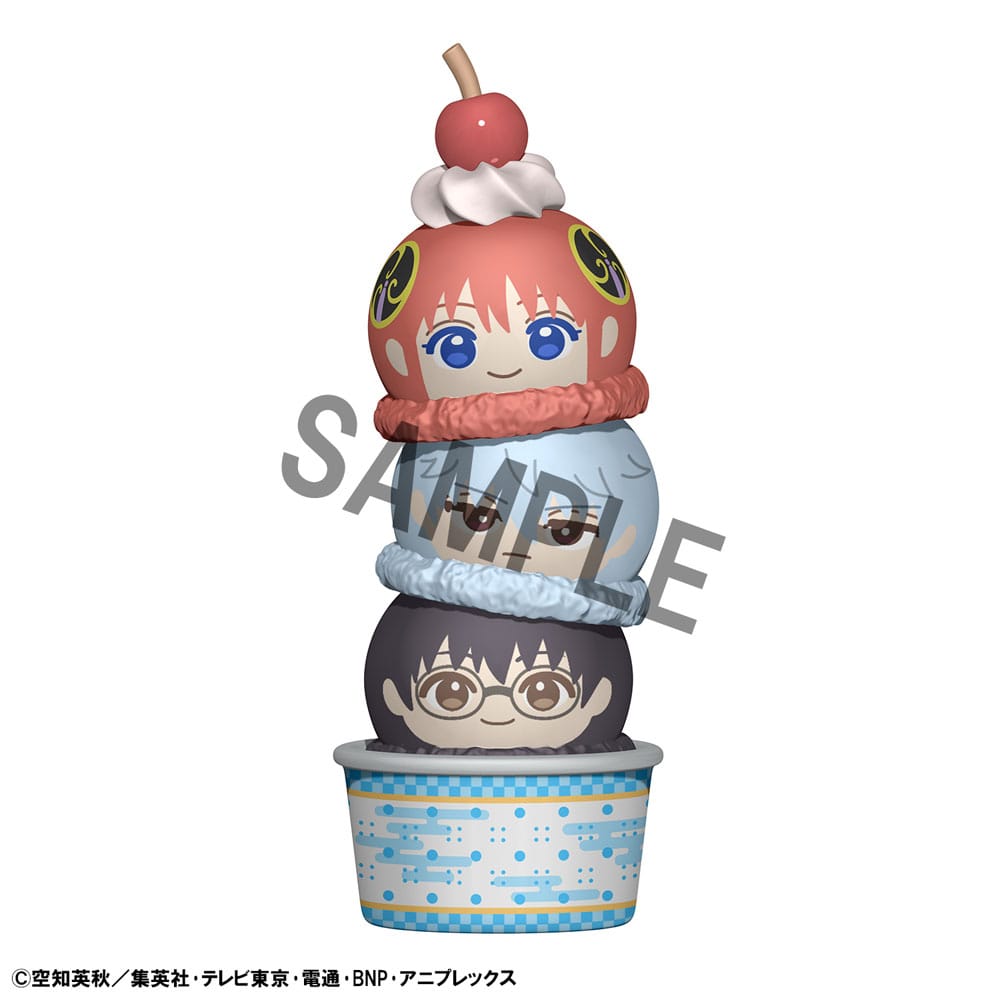 Gintama Tsumichen Stack up & Change Sammelfiguren 8 cm Sortiment (6) Minifiguren Yokina