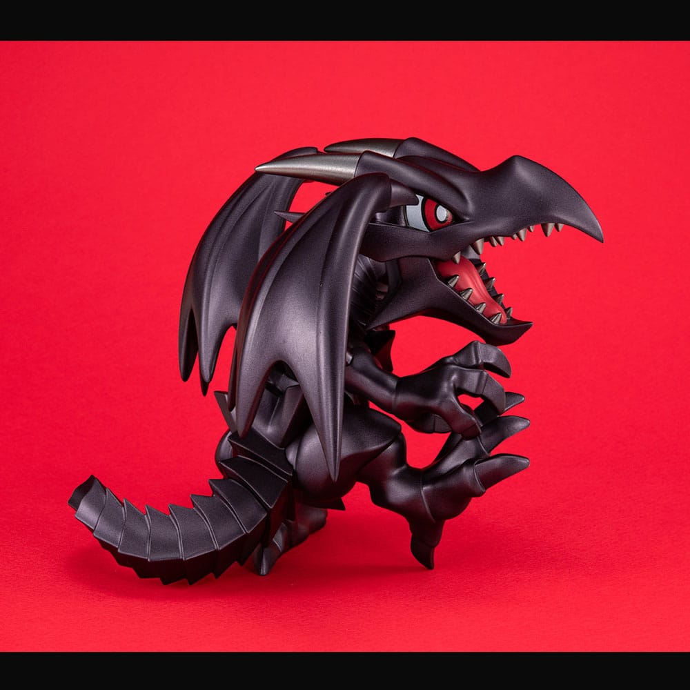 Yu-Gi-Oh! Duel Monsters Megatoon PVC Statue Red Eyes Black Dragon 13 cm Prizefiguren Yokina
