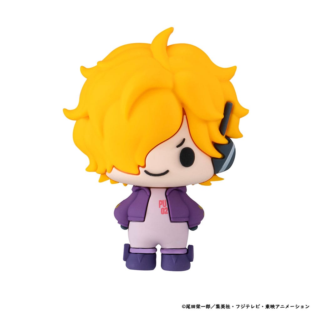 One Piece Chokorin Mascot Series Sammelfiguren 6er-Pack Egghead Ver. 5 cm Minifiguren Yokina