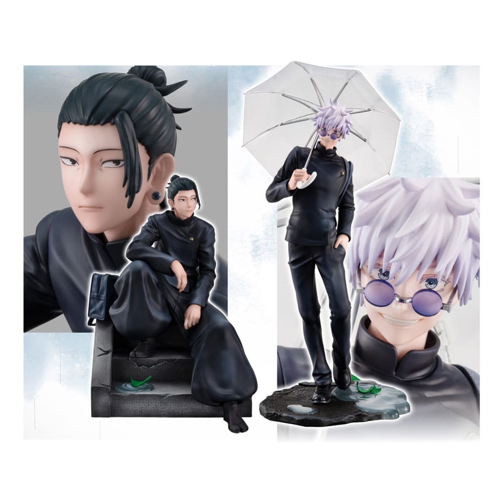Jujutsu Kaisen PVC Statuen 2er-Pack Suguru Geto & Satoru Gojo Kosen Ver. (with gift) Prizefiguren Yokina