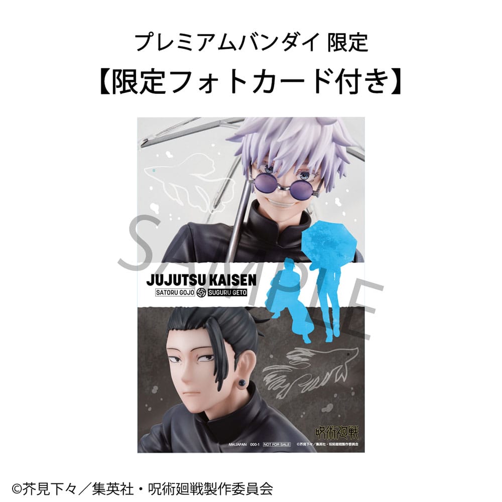 Jujutsu Kaisen PVC Statuen 2er-Pack Suguru Geto & Satoru Gojo Kosen Ver. (with gift) Prizefiguren Yokina