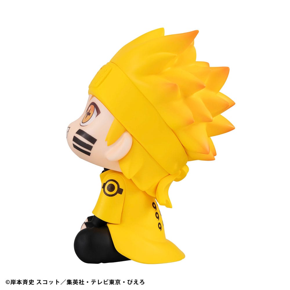Naruto Shippuden Look Up PVC Statue Naruto Uzumaki Six Paths Sage Mode 11 cm Prizefiguren Yokina