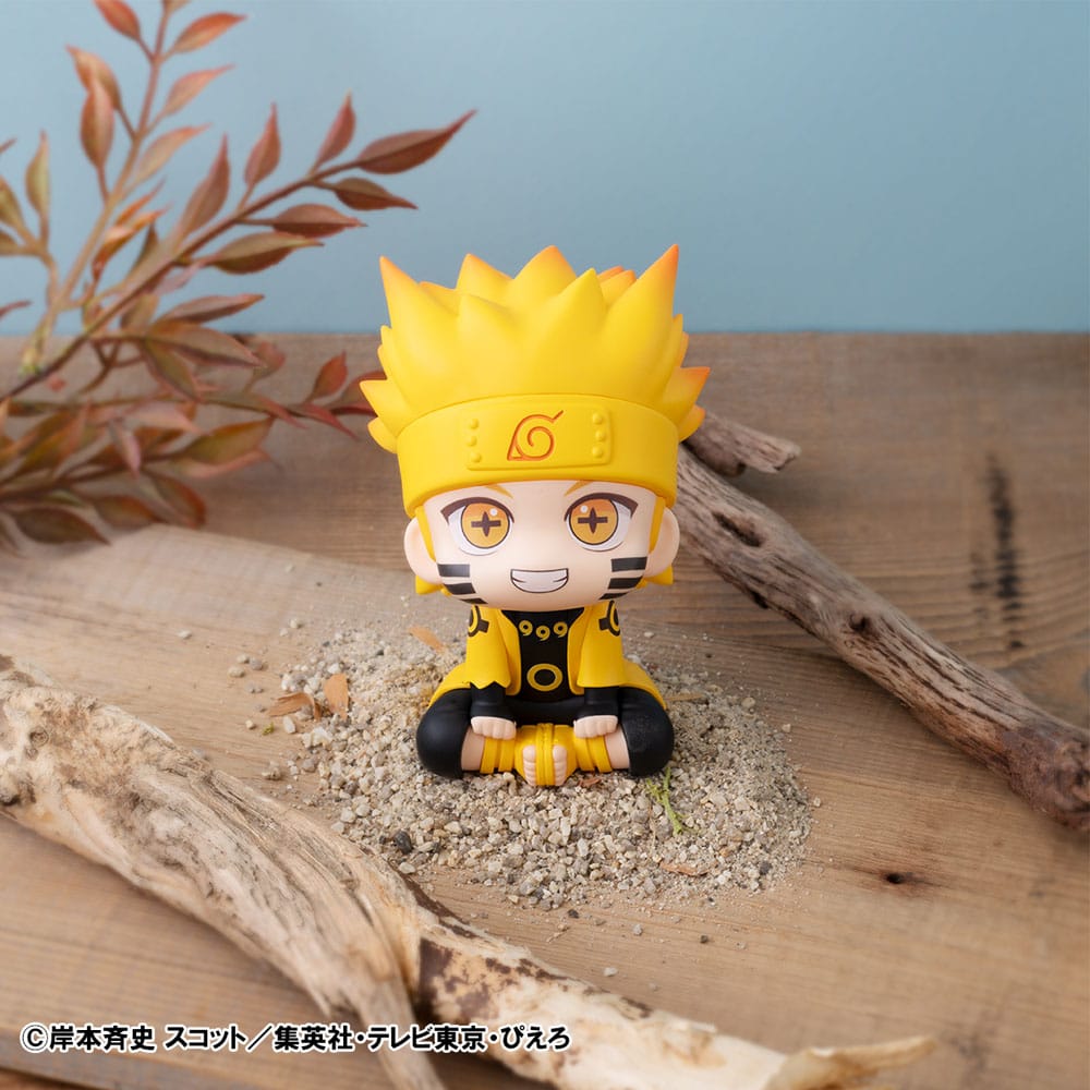 Naruto Shippuden Look Up PVC Statue Naruto Uzumaki Six Paths Sage Mode 11 cm Prizefiguren Yokina