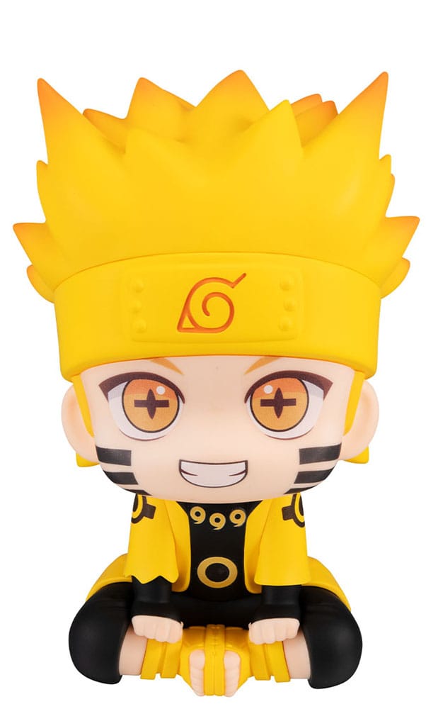 Naruto Shippuden Look Up PVC Statue Naruto Uzumaki Six Paths Sage Mode & Minato Namikaze 11 cm (with gift) Prizefiguren Yokina