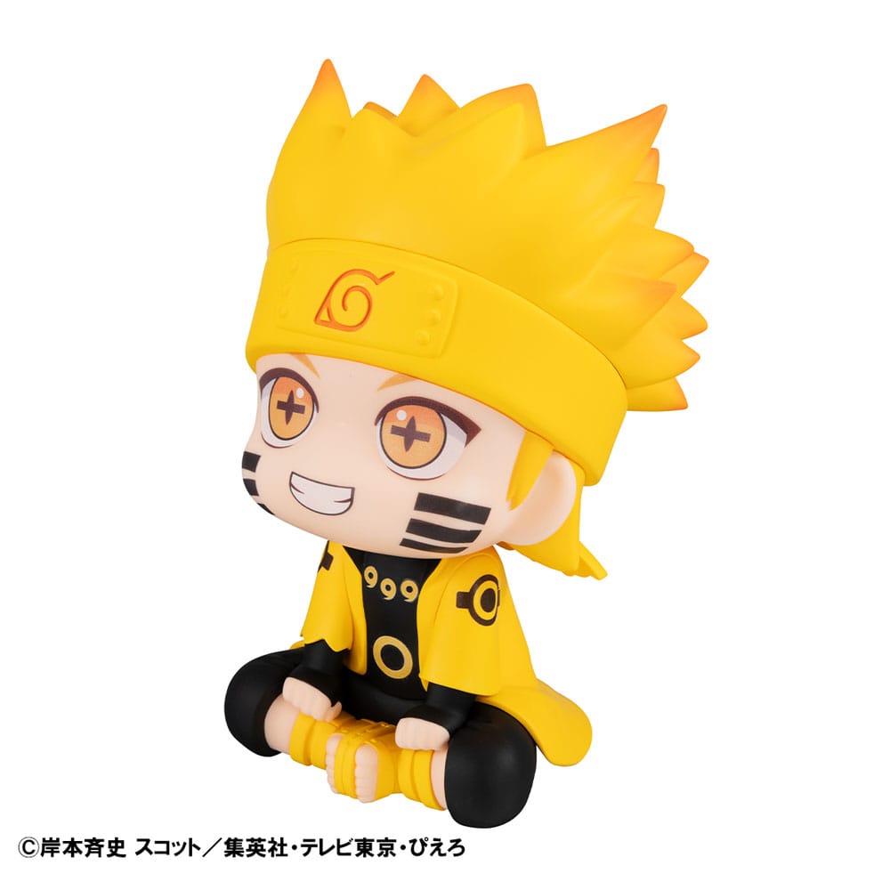 Naruto Shippuden Look Up PVC Statue Naruto Uzumaki Six Paths Sage Mode & Minato Namikaze 11 cm (with gift) Prizefiguren Yokina