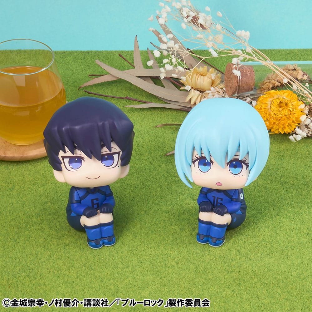 Blue Lock Look Up PVC Statue Tabito Karasu & Yo Hiori Set (with gift) 11 cm Prizefiguren Yokina