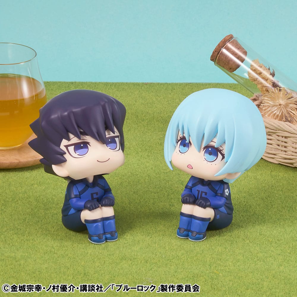 Blue Lock Look Up PVC Statue Tabito Karasu & Yo Hiori Set (with gift) 11 cm Prizefiguren Yokina