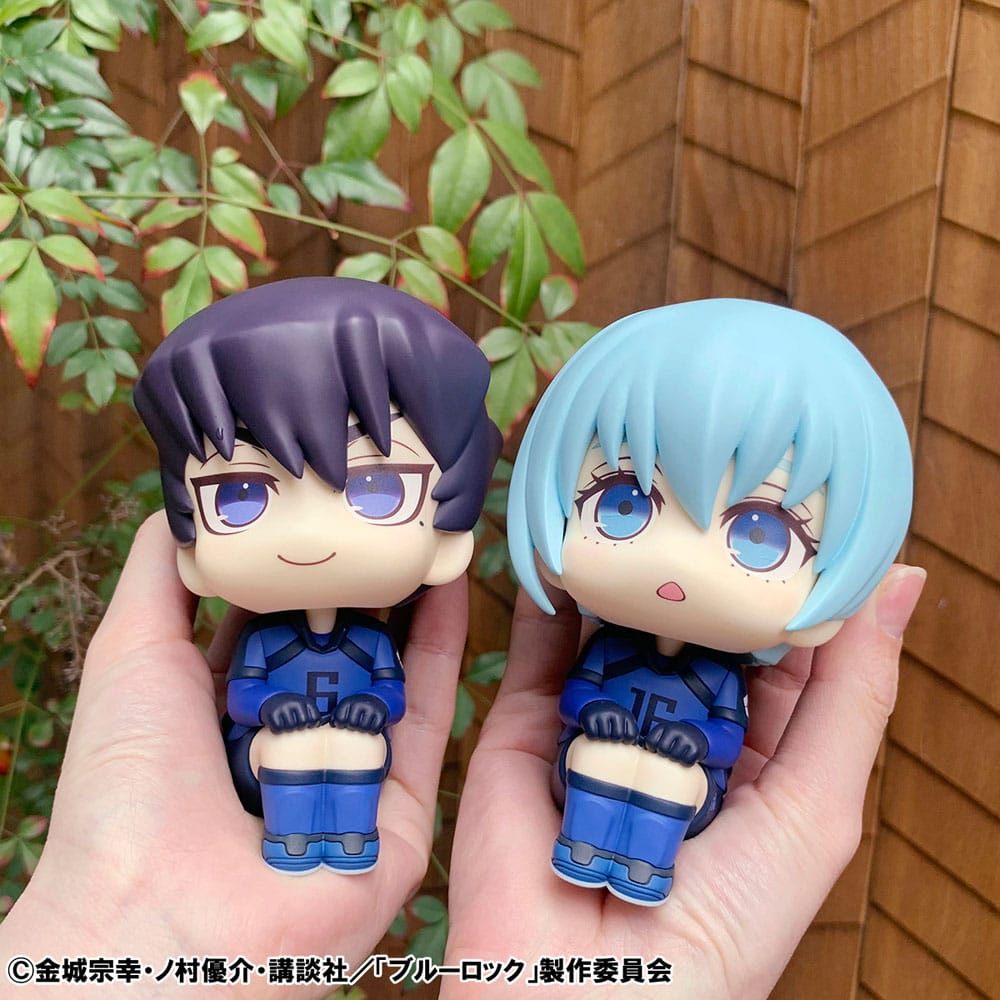 Blue Lock Look Up PVC Statue Tabito Karasu & Yo Hiori Set (with gift) 11 cm Prizefiguren Yokina