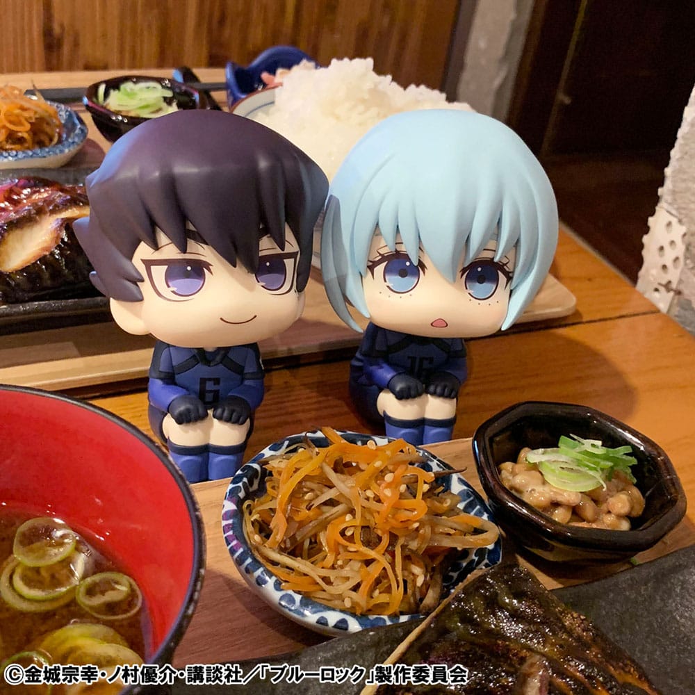 Blue Lock Look Up PVC Statue Tabito Karasu & Yo Hiori Set (with gift) 11 cm Prizefiguren Yokina
