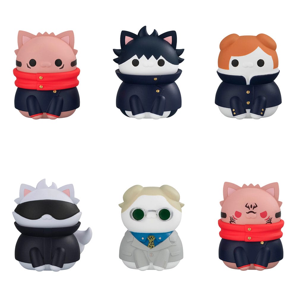 Jujutsu Kaisen Mega Cat Project Sammelfiguren Shibuya Incident Ver. 3 cm Minifiguren Yokina