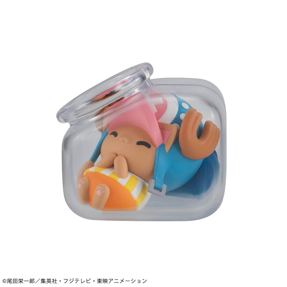 One Piece Mega Cat Project Sammelfiguren Good Night NyanPieceNyan! 3 cm Sortiment (8) Minifiguren Yokina